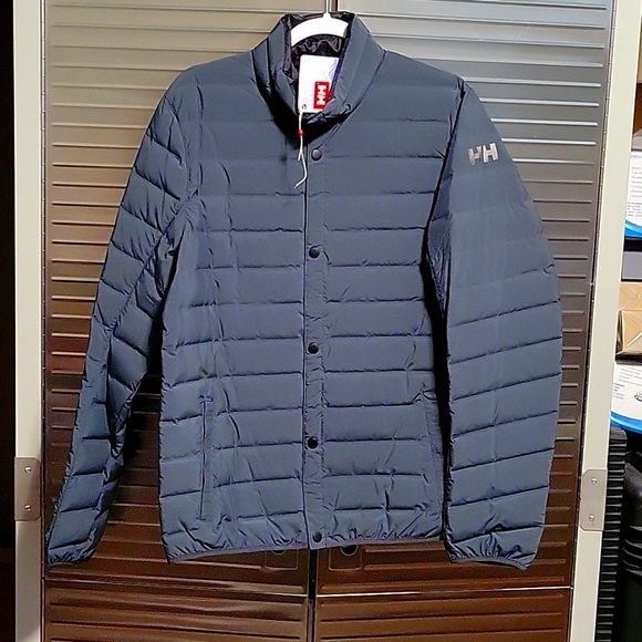 Helly Hansen Men's M Urban Liner darkest spruce premium down lightweight jacket! - Picture 1 of 9